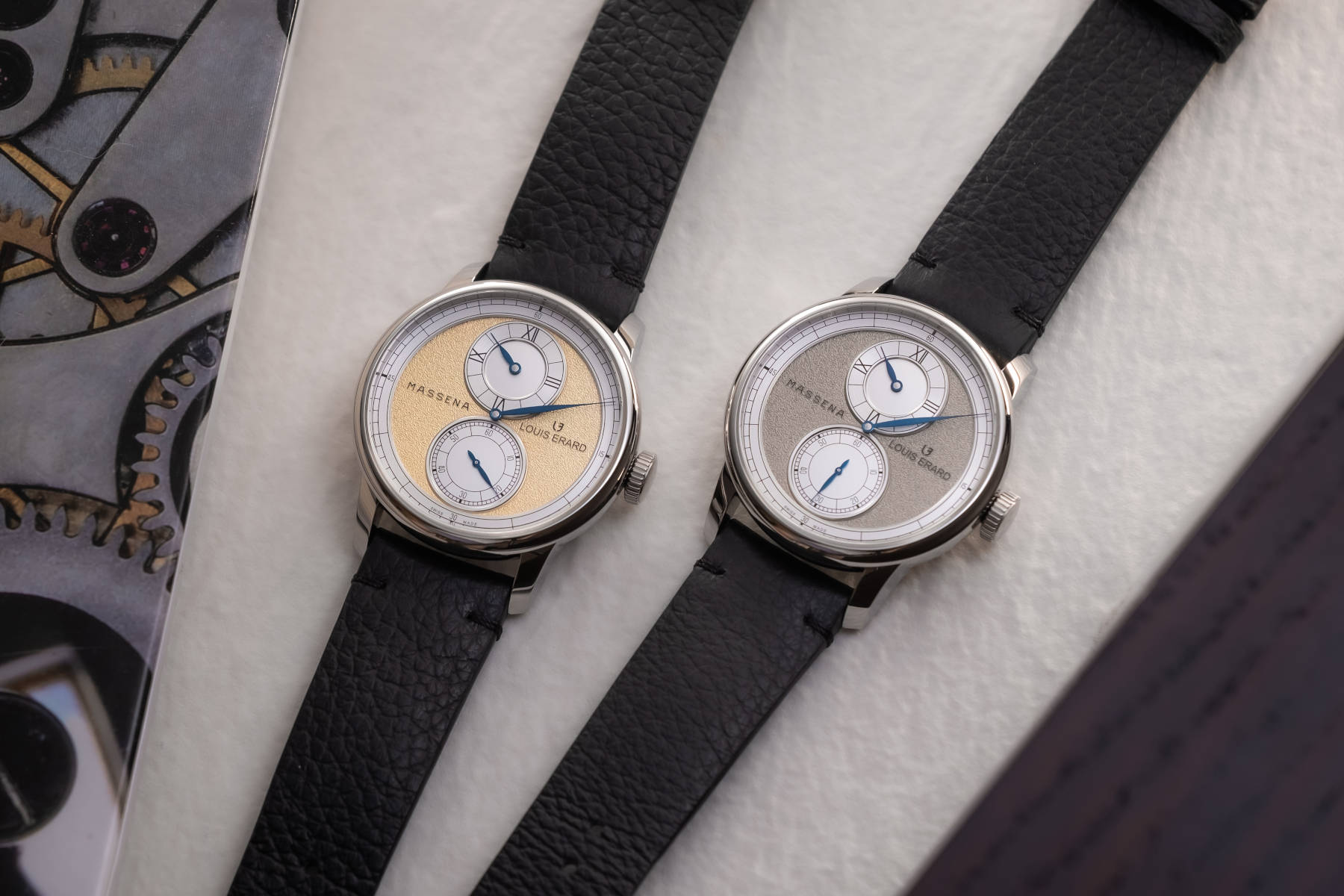 The New Le Régulateur Louis Erard x Massena LAB Channels Vintage Marine Chronometers