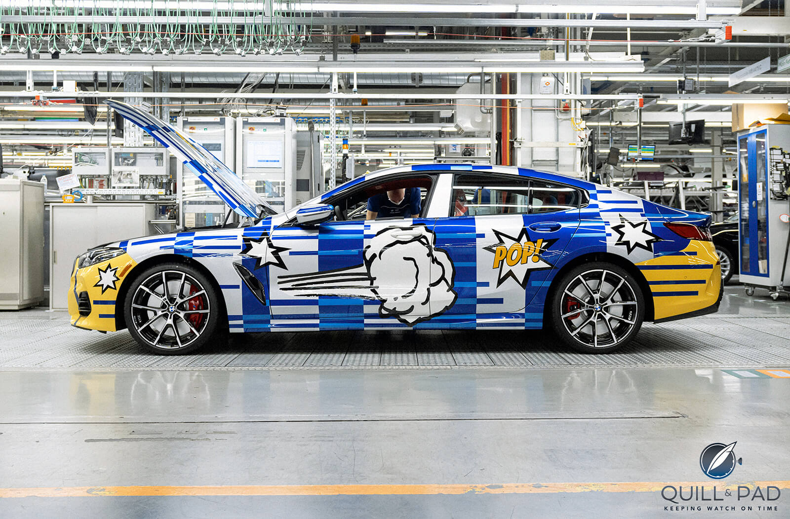 Jeff Koons Comments Team-Up With BMW To Create The 8 x Jeff Koons