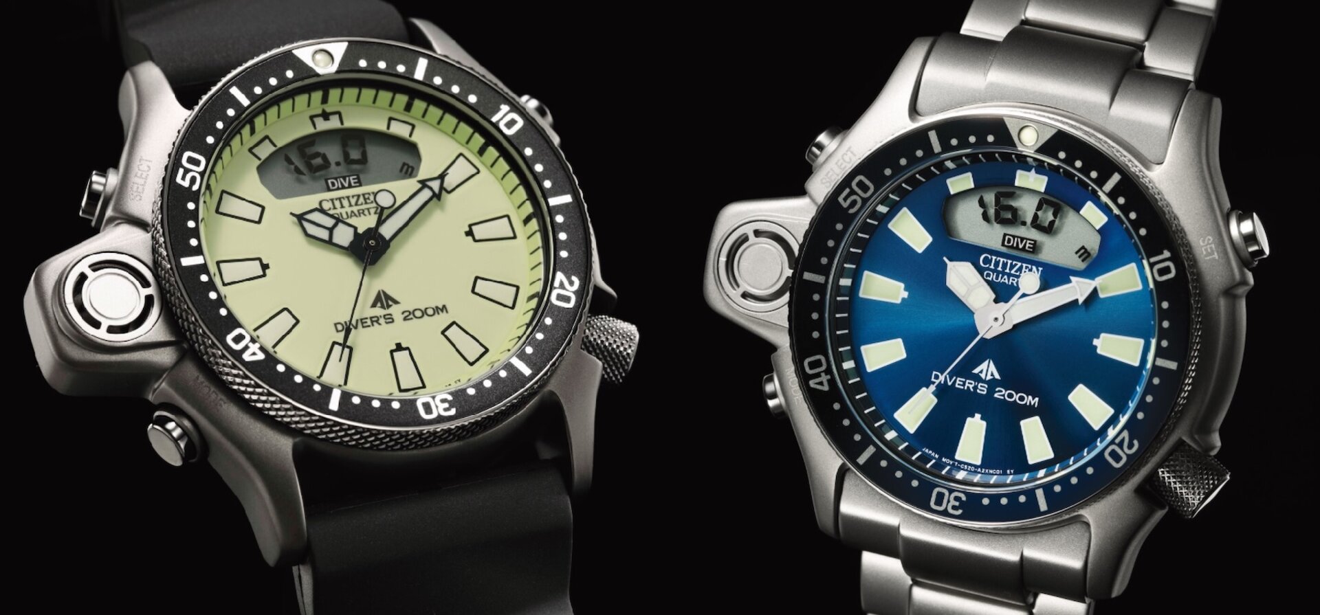 Citizen’s Legendary Promaster Aqualand Depth Meter JP200 Series Adds Two New Models
