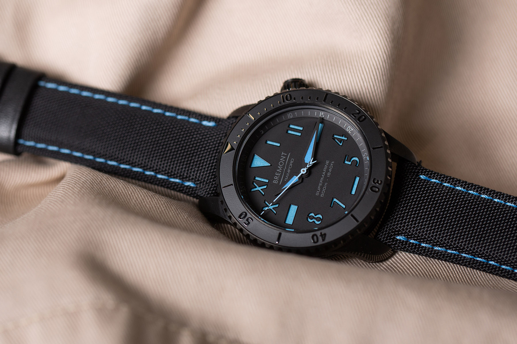 Bremont Teams Up With Bamford Watch Department To Put A Spin On The Supermarine S500