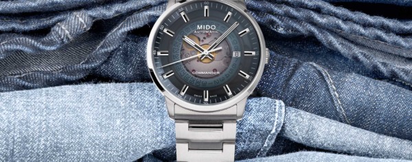 Introducing – The Mido Commander Gradient Reveals Its Mechanics Through a New Denim Blue Dial