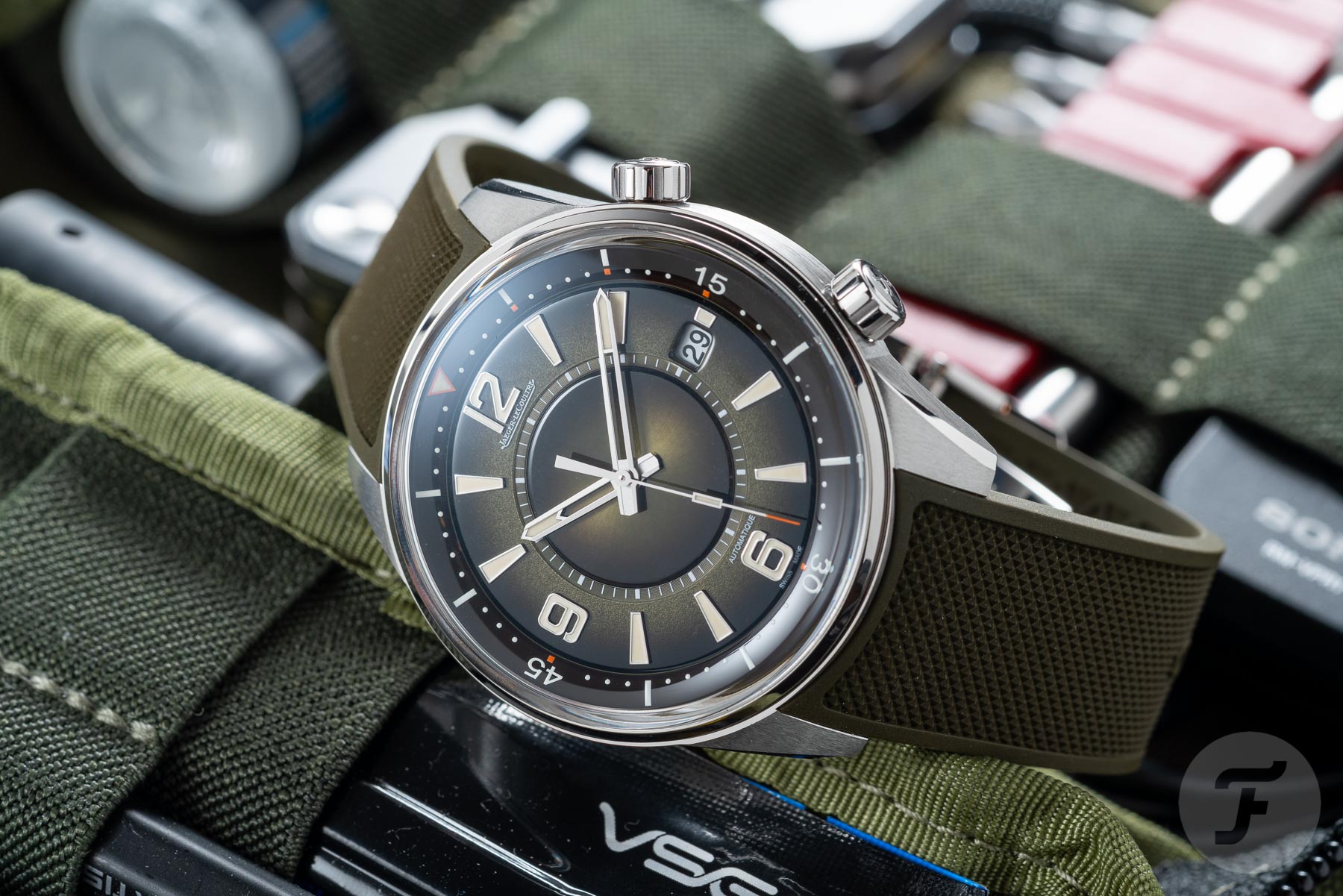 A Hands-On Introduction To The New Jaeger-LeCoultre Polaris Date With A Double-Gradient Green Dial