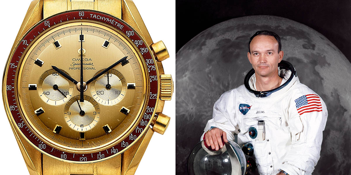 Apollo 11 Astronaut Michael Collins’s Speedmaster Up For Auction