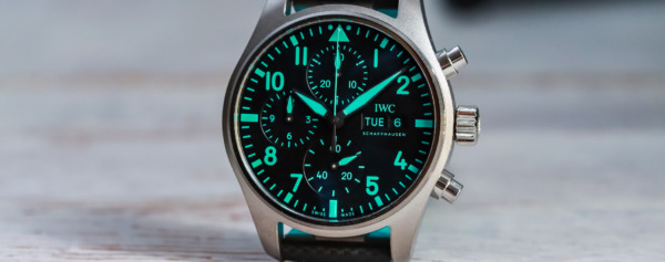 Introducing – The IWC Pilot’s Watch Chronograph 41 Edition “Mercedes-AMG Petronas F1 Team” (Live Pics & Price)
