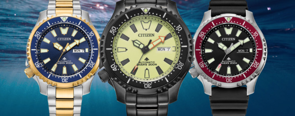 Introducing – Citizen Releases 8 New Promaster Dive Automatic 200m, Just in Time For Summer