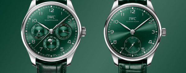 Introducing – IWC Adds Green to the Portugieser Automatic 40 and Perpetual Calendar 42