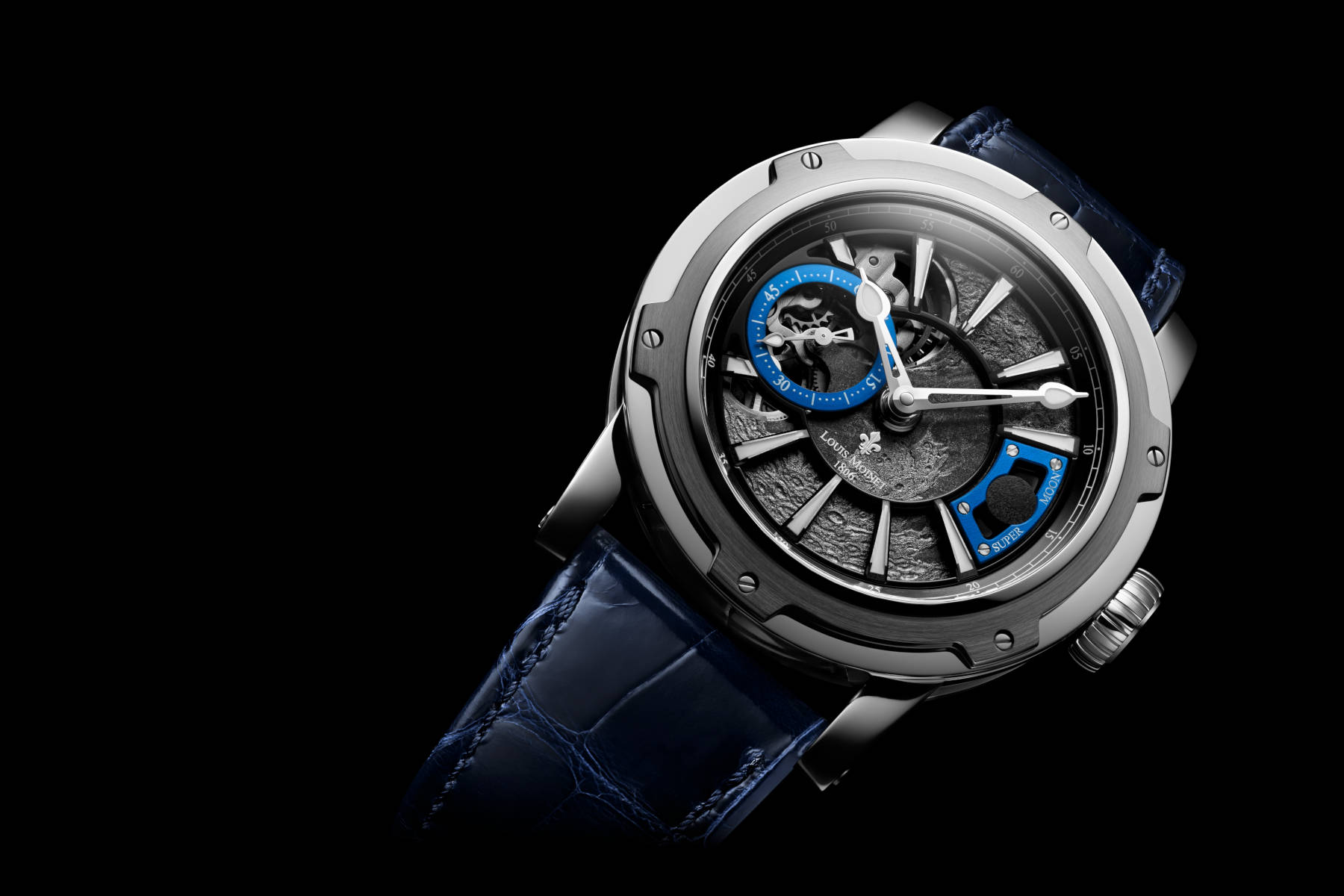 The Louis Moinet Super Moon Contains An Actual Part Of The Moon!
