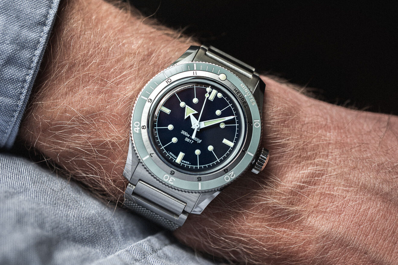 Serica Introduces A Spectacular Blue Version Of Its 5303 Dive Watch