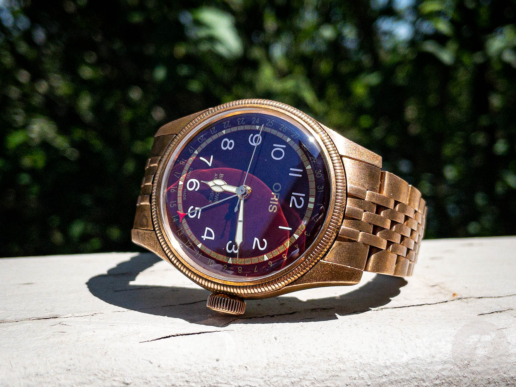 Strap Check: The Fratello × Oris Big Crown Bronze Pointer Date “Fratelloris” On The Oris Pointer Date Bronze Bracelet