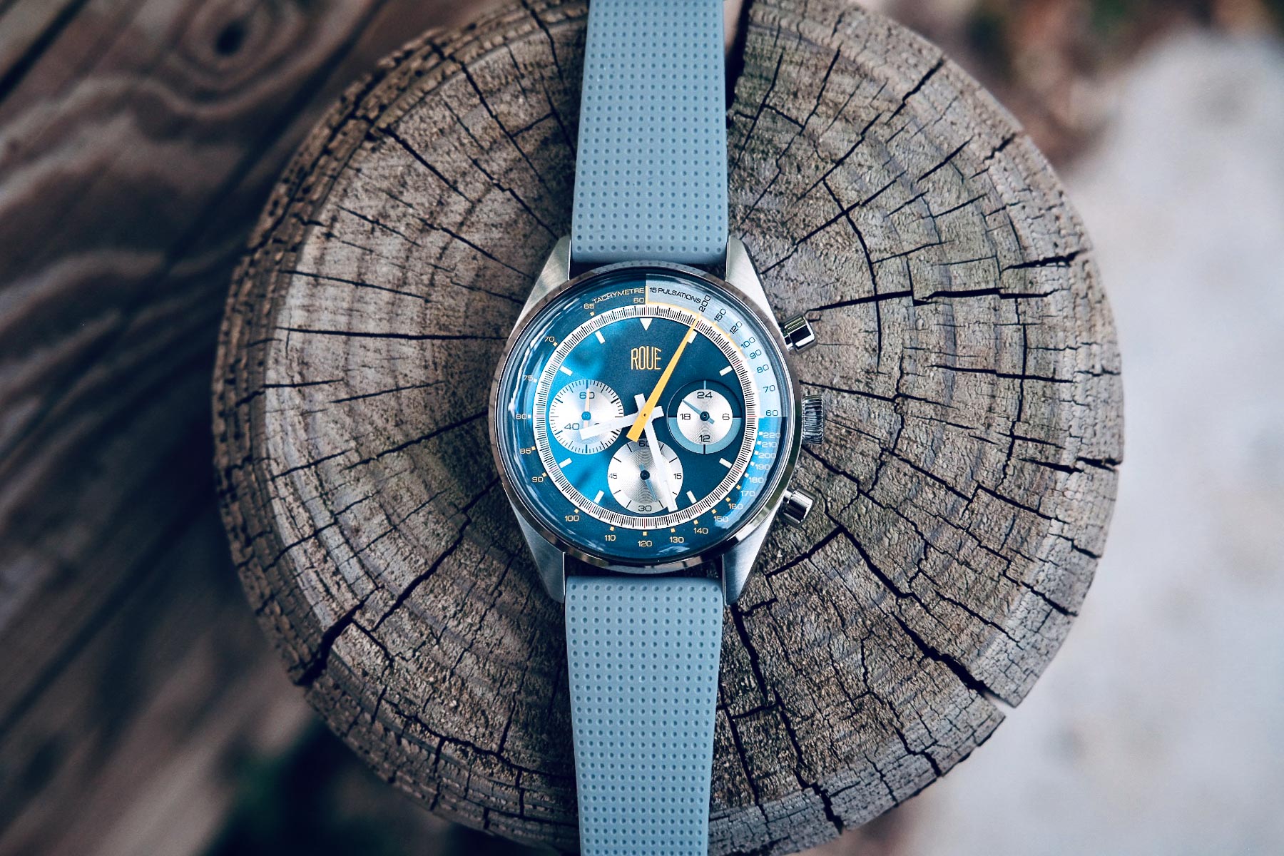 Hands-On With The Eye-Catching Roue TPS Chronograph