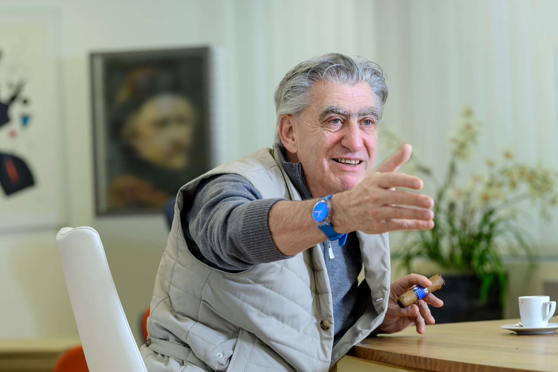 We Talk To Swatch Group CEO Nick Hayek About The MoonSwatch