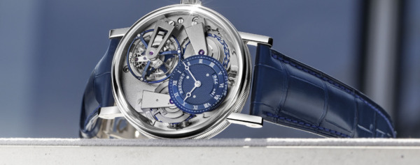 Introducing – The New Platinum/Blue Edition of the Breguet Tradition 7047 Fusée-Chain Tourbillon