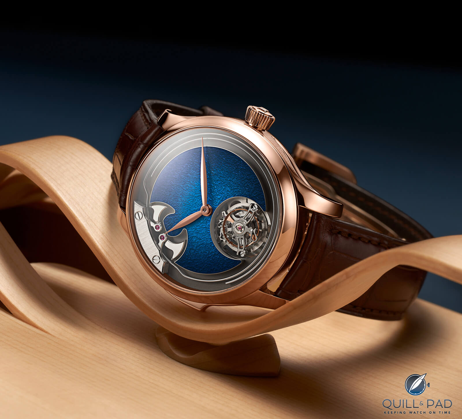 H. Moser & Cie Endeavour Concept Minute Repeater Aqua Blue: Refining Perfection Results In A Refining Of Preference