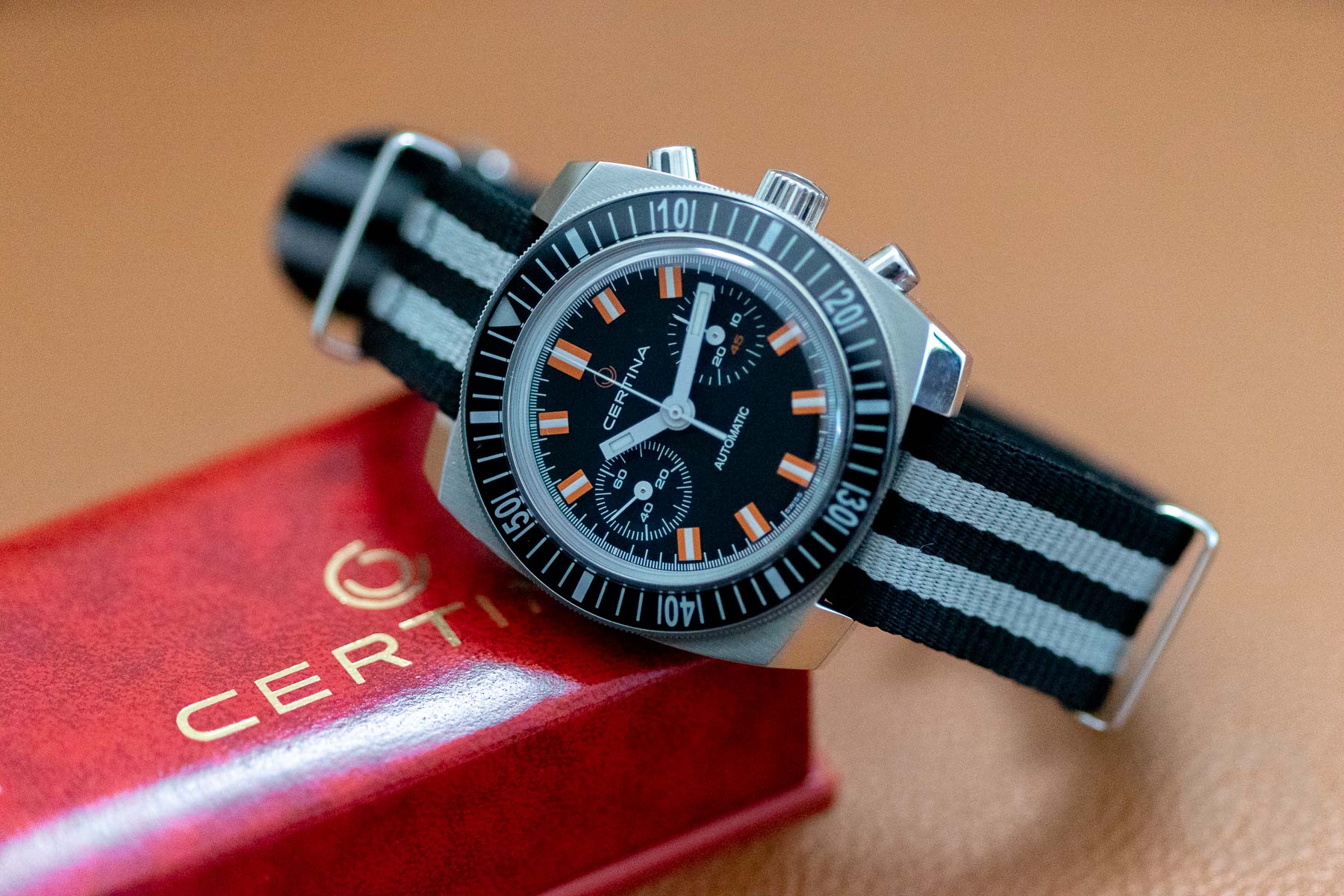 Hands-On: Certina DS Chronograph Automatic 1968 — A Reissue Of A Rare Argonaut Chrono