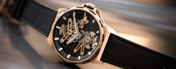 Introducing – The Bold and Edgy Angelus Gold & Carbon Flying Tourbillon