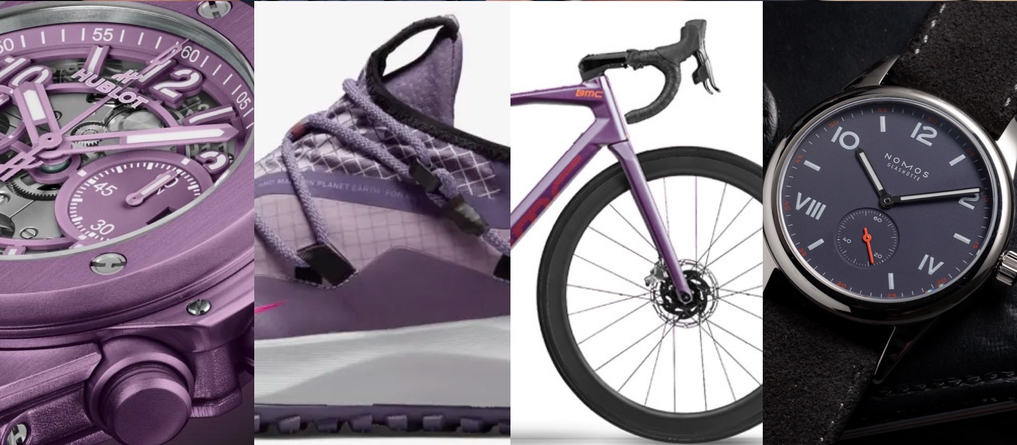 #PURPLE: A Juicy Alternative To Monochrome Dullness — Watches From NOMOS, Hublot, And William Wood