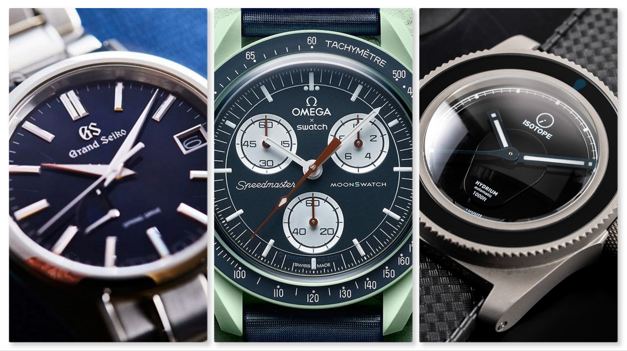 Starting A Watch Collection With €5,000: Lex’s Picks From Grand Seiko, Omega × Swatch, And Isotope