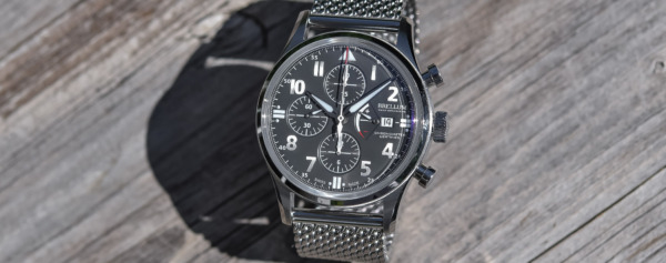 Introducing – The Brellum Pilot LE.3 Power Reserve Chronometer (Live Pics & Price)