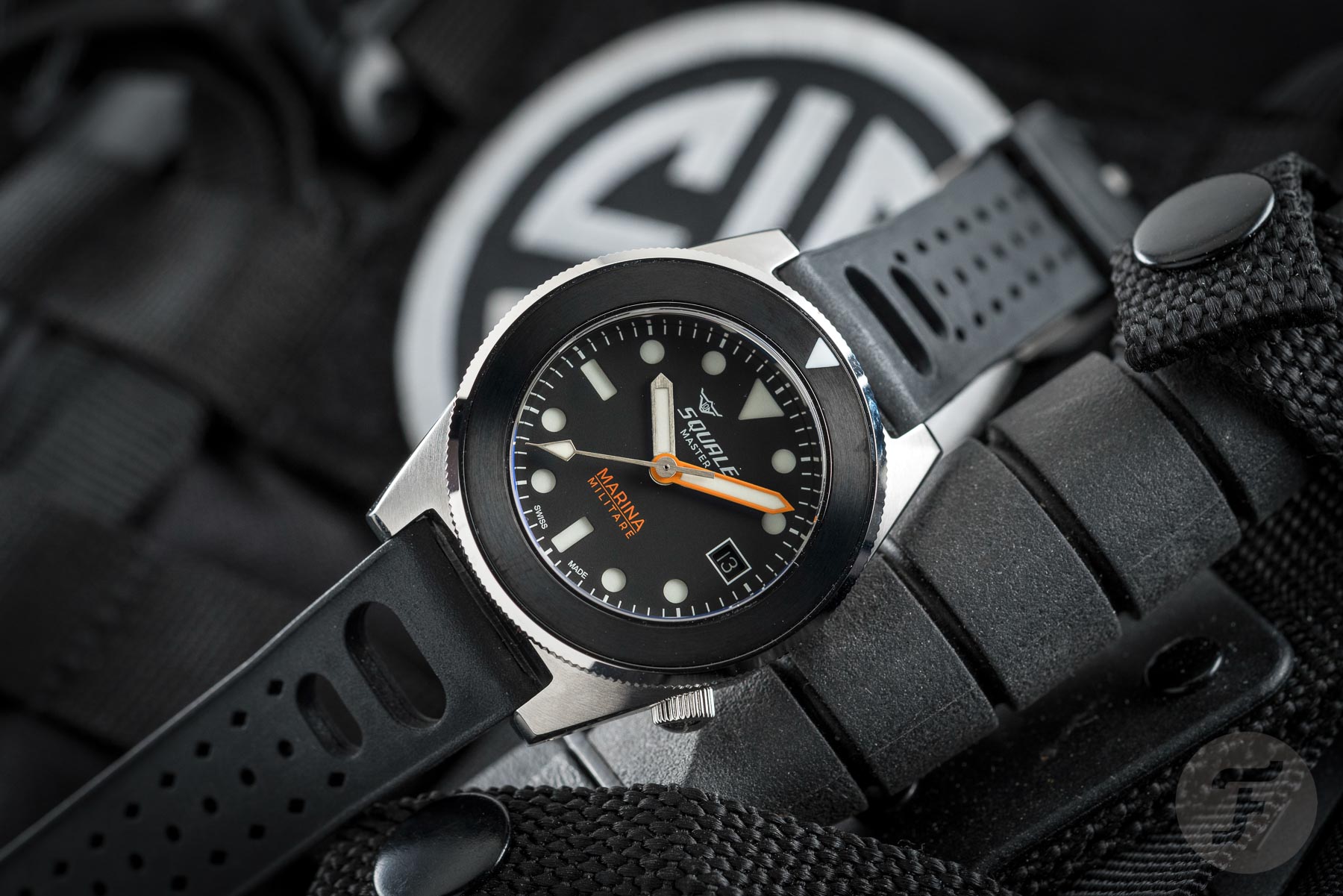 Hands-On: The Stealthy Squale Master Marina Militare — A Serious Dive Watch By Serious Divers