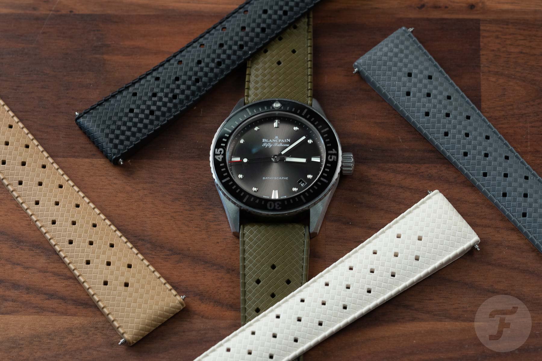 Strap Check: Wolbrook Tropic-Style Straps For My Blancpain Bathyscaphe