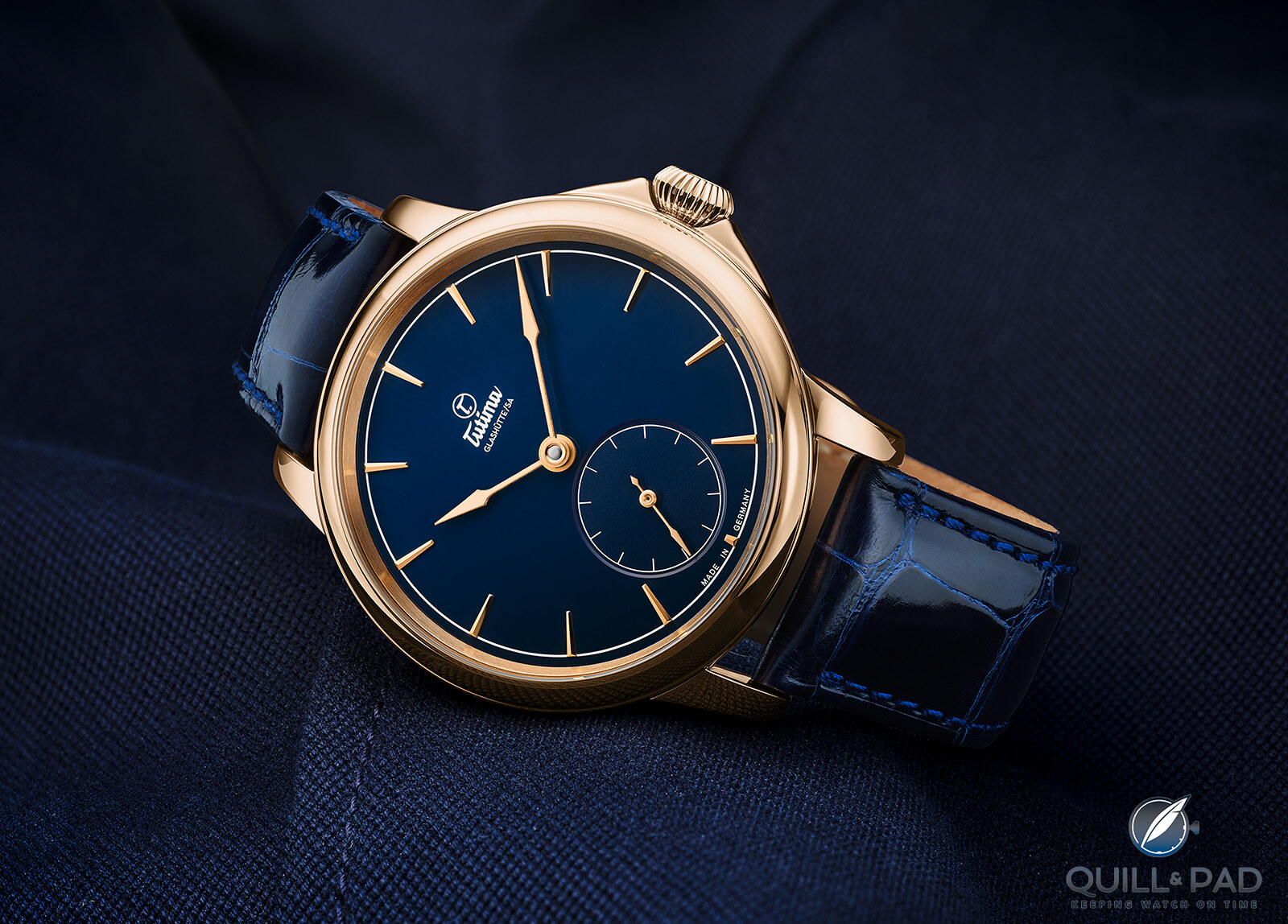 Tutima Patria Small Second: Perfection In Pink