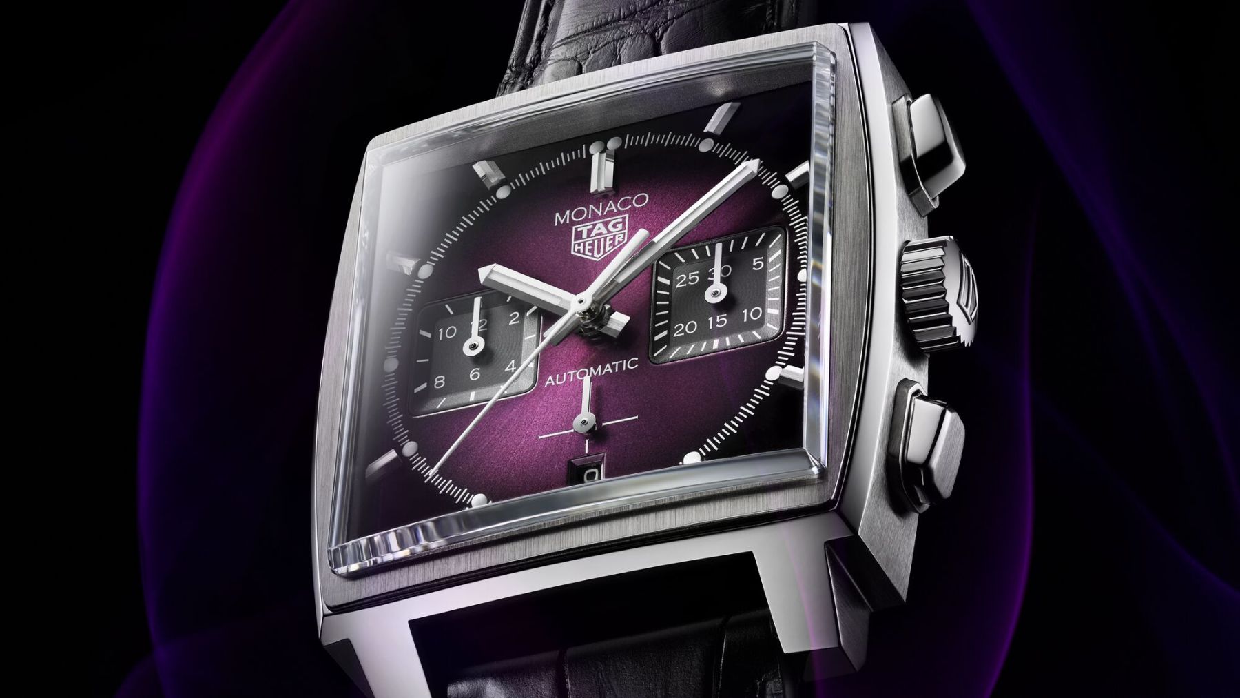 Introducing The New TAG Heuer Monaco Purple Dial Limited Edition