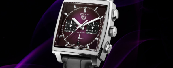 Introducing – The TAG Heuer Monaco Purple Dial Limited Edition