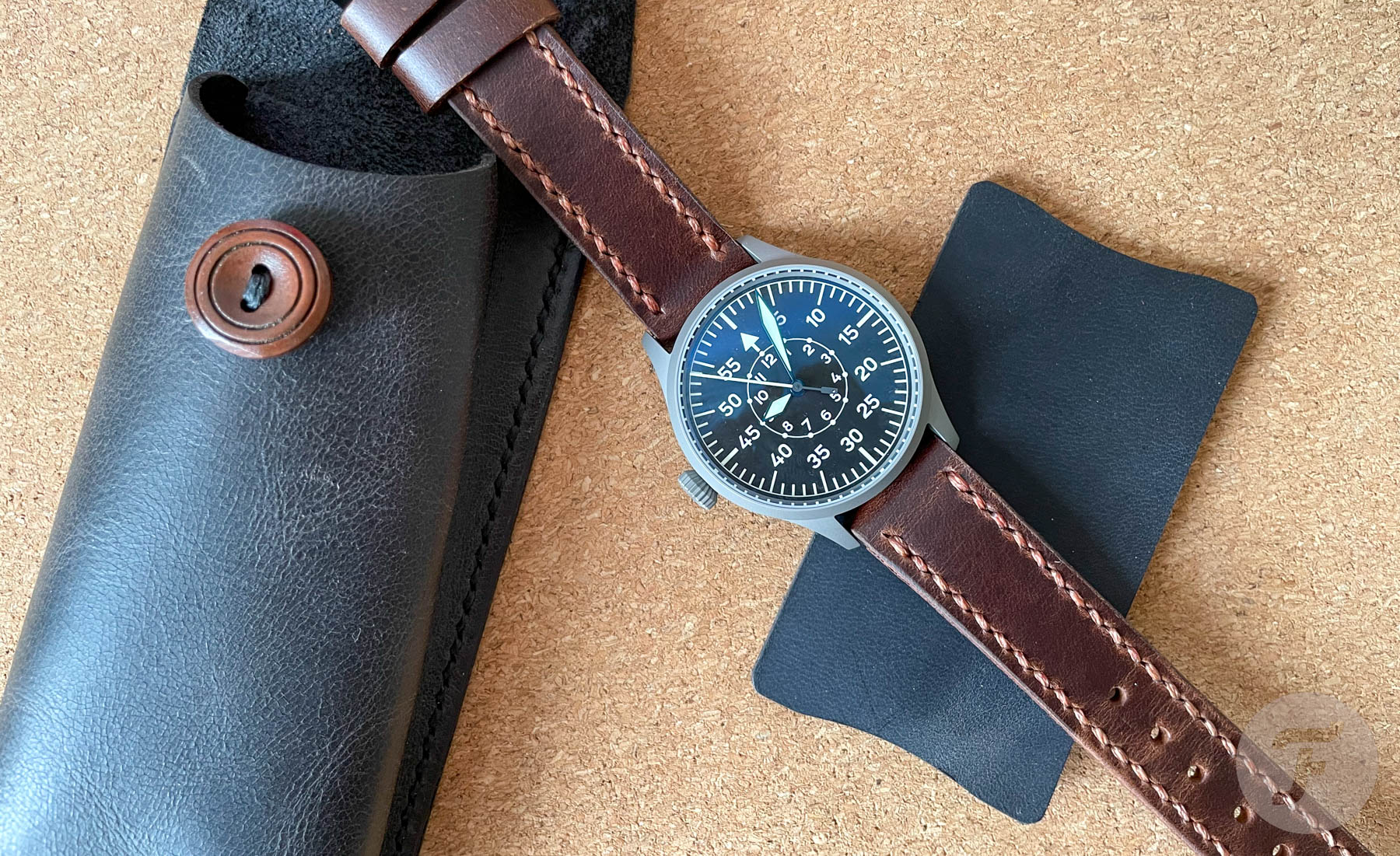 Roarcraft Returns To Fratello With A Brown Leather Valet Tray, Pouch, And Watch Strap