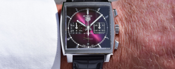Opinion – Is The New TAG Heuer Monaco Purple Dial Over The Top, or Simply Cool?