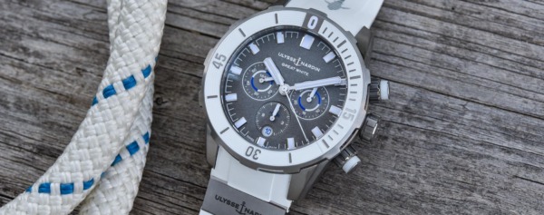 Introducing – The Ulysse Nardin Diver Chronograph “Great White” (Live Pics & Price)
