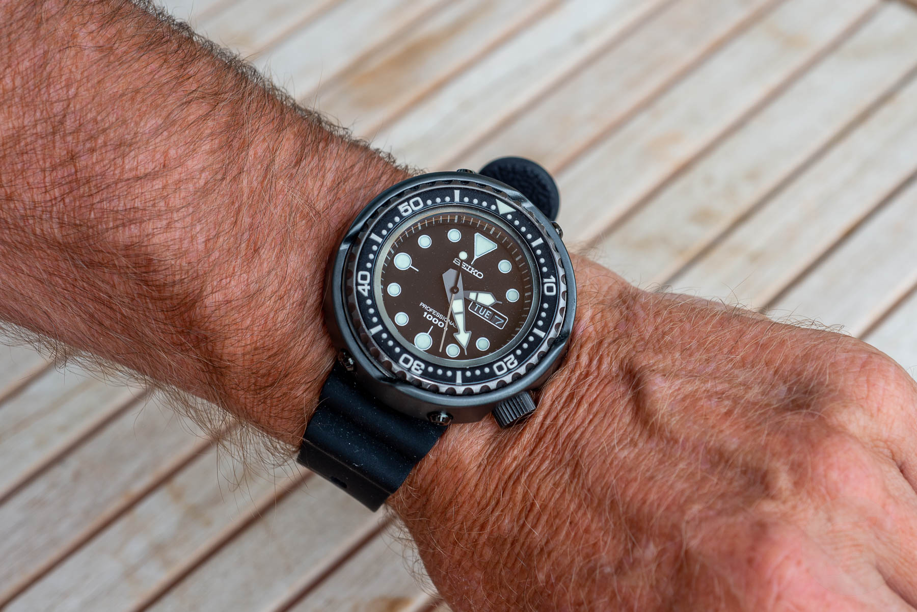 Why A Seiko Tuna Wears So Well Even On Smaller Wrists