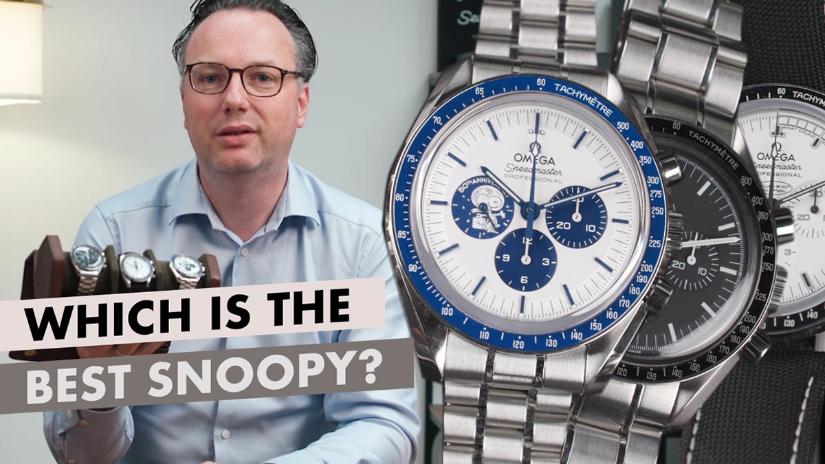 [Video] All Three Omega Speedmaster Snoopy Models