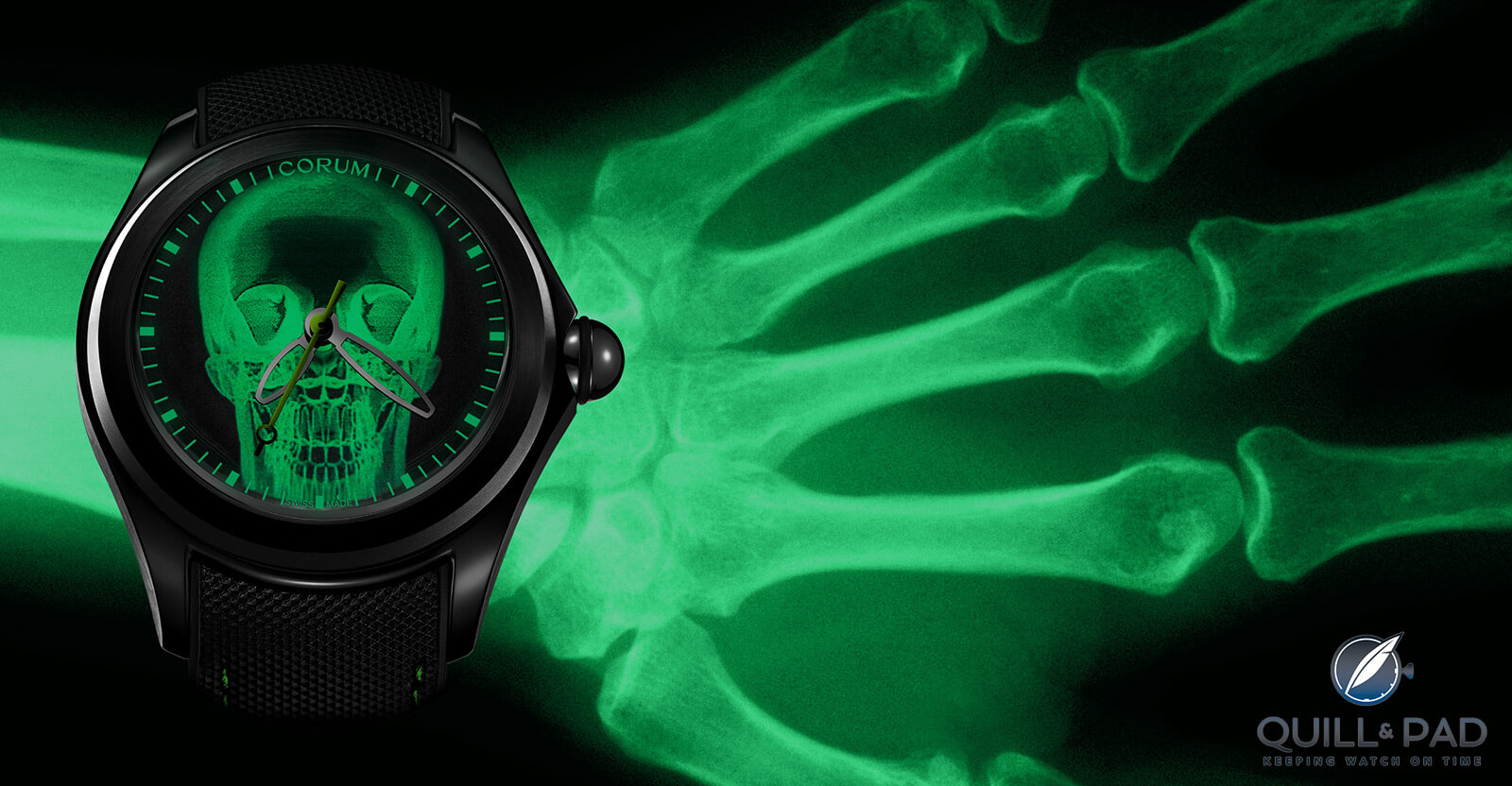 Corum Bubble Skull X-Ray: Ghoulishly Good
