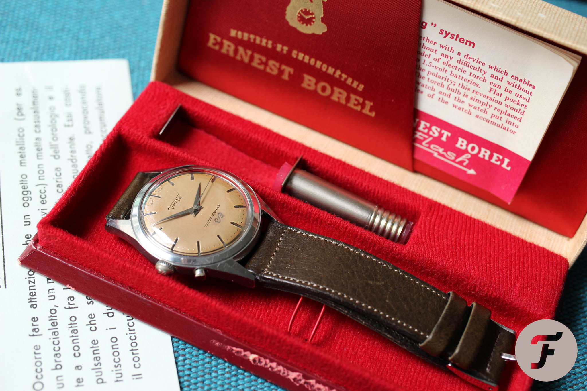 #TBT The Mighty Ernest Borel Flash With The Best Patina Ever