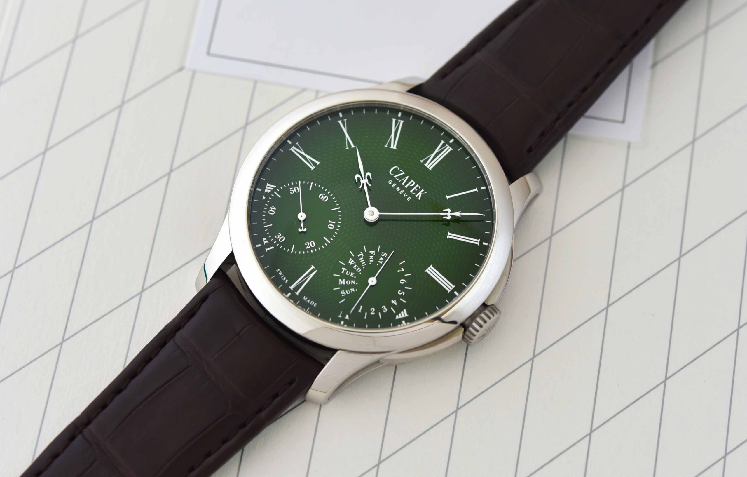 Czapek Quai Des Bergues Gets An Update With The Sapphire Blue L And Emerald Green L
