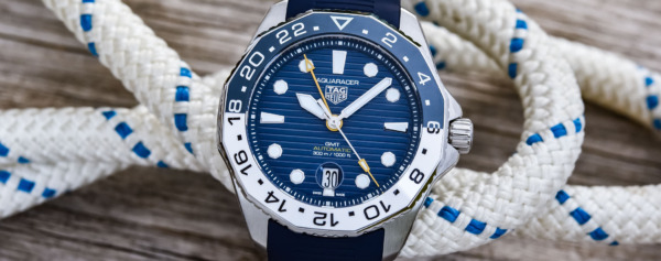 Introducing – The New TAG Heuer Aquaracer Professional 300 GMT (Live Pics & Price)