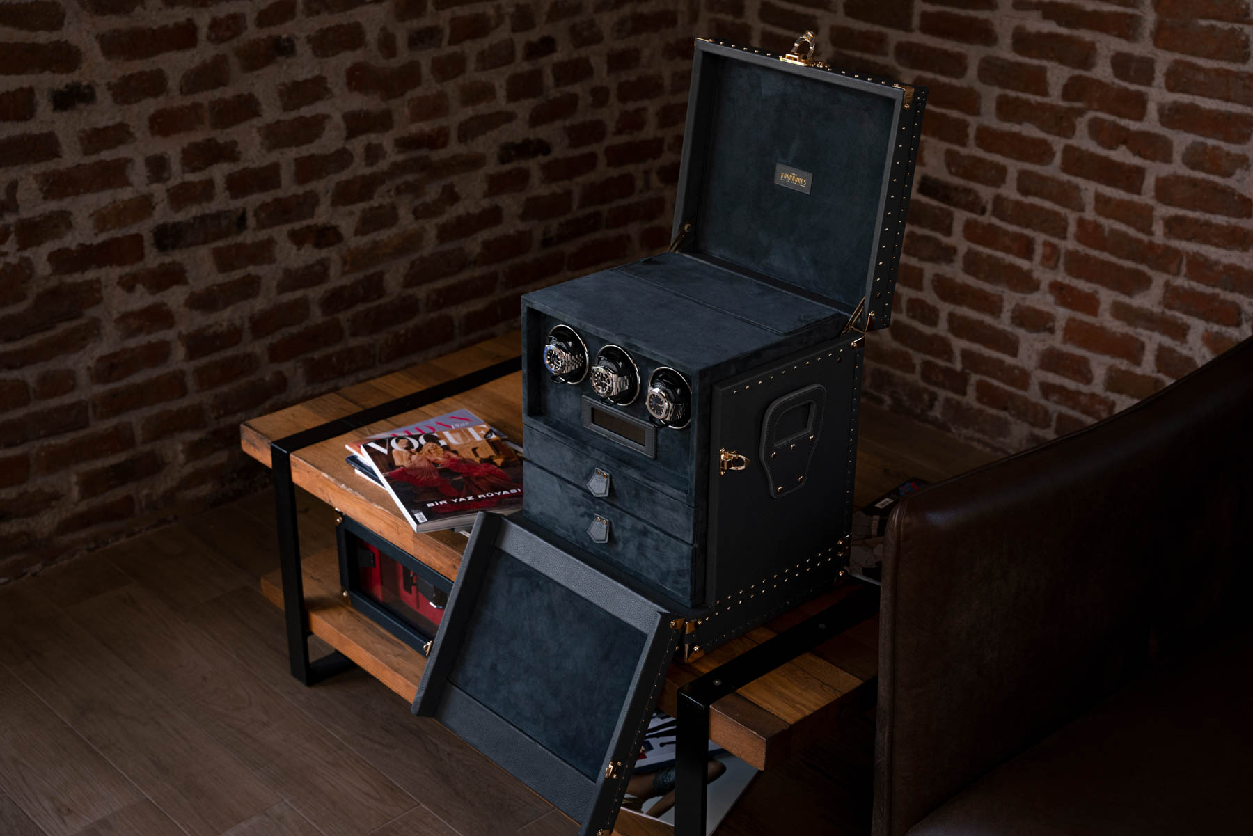New: Bosphorus Leather Drops “Watch Winder” Series That Probably Deserves A Grander Name