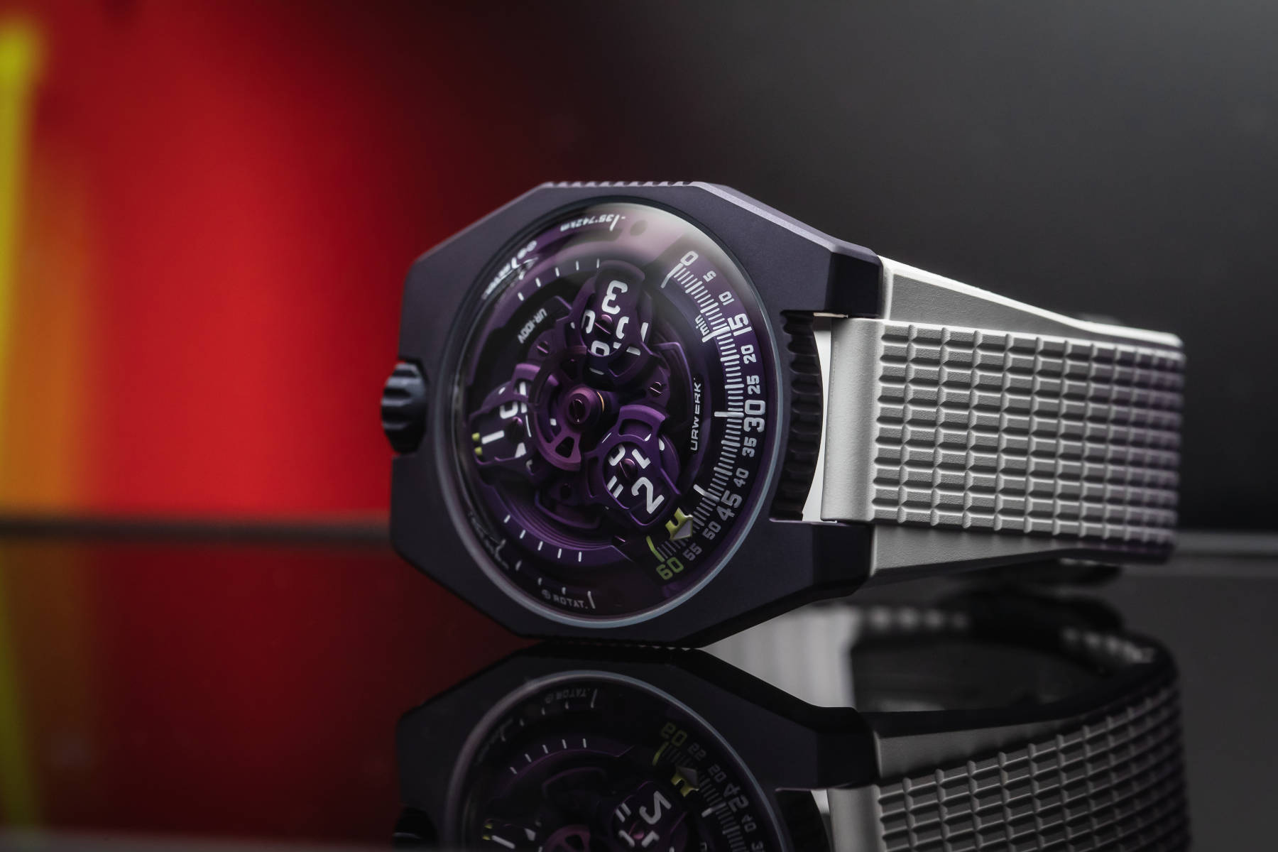 URWERK Shoots Off The Spectrum With The New UR-100V UltraViolet