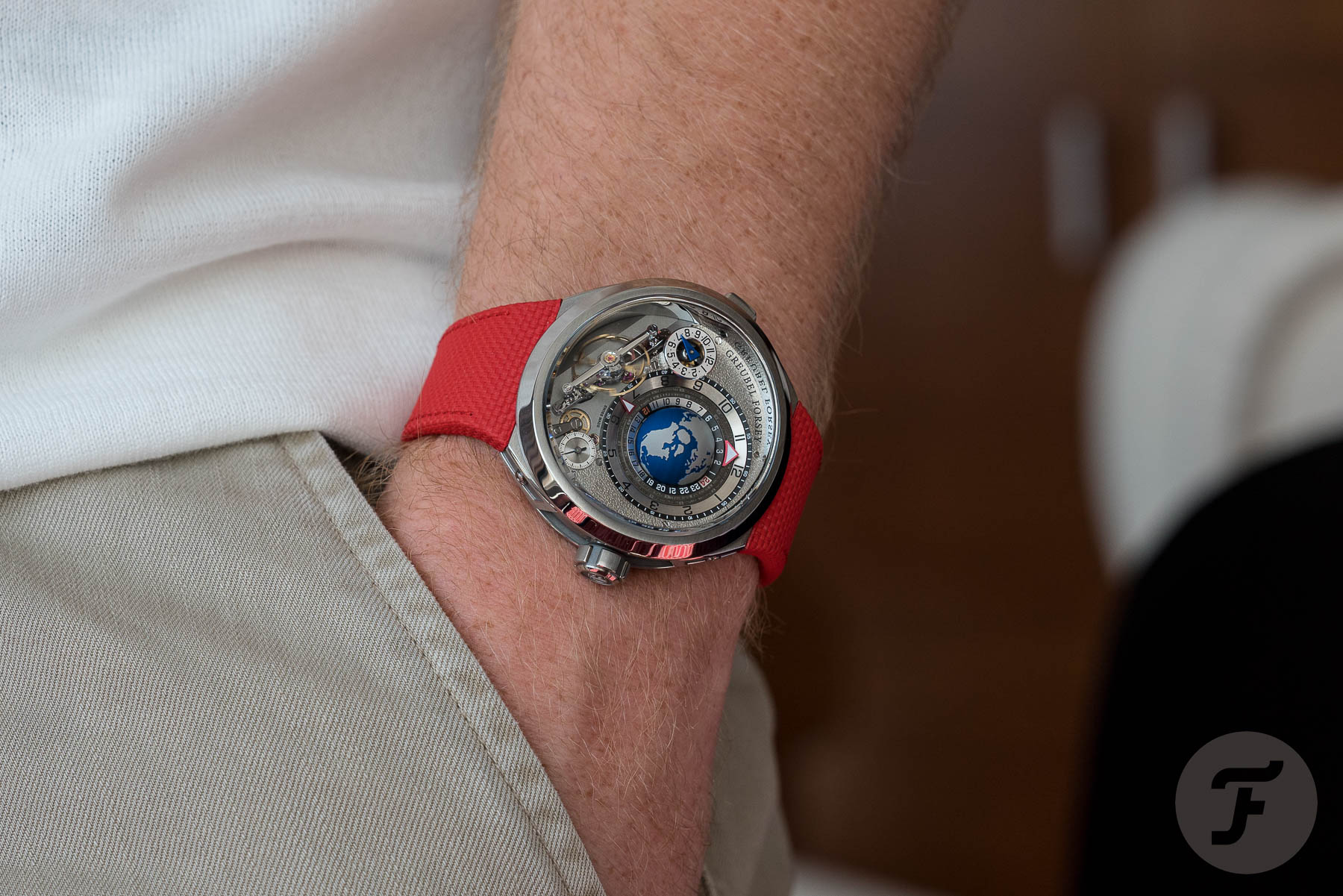 The New Greubel Forsey GMT Balancier Convexe Sets The Bar At Geneva Watch Days 2022 (Live Pictures)