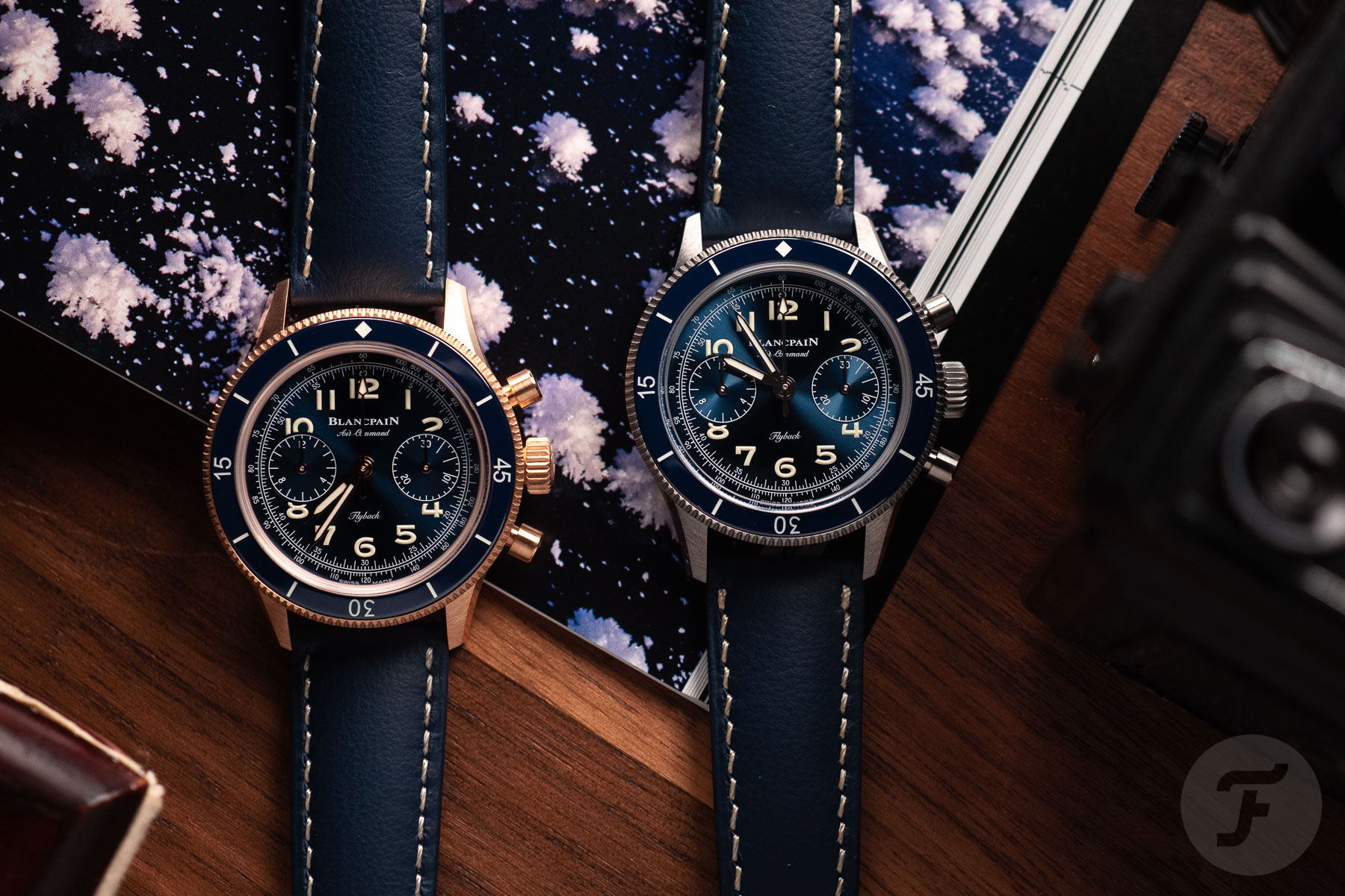 Hands-On: The Blancpain Air Command 36.2mm Duo In Grade 23 Titanium And Red Gold