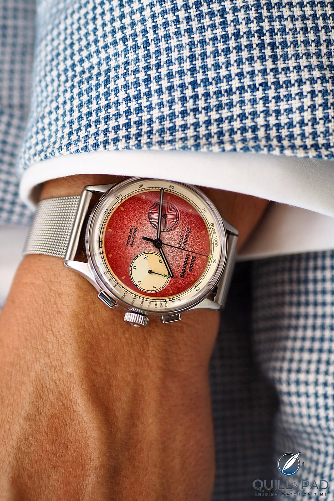 Two Unexpected Tennis Watches In 2022: Studio Underd0g’s Strawberries & Cream And Maurice De Mauriac’s Rallymaster