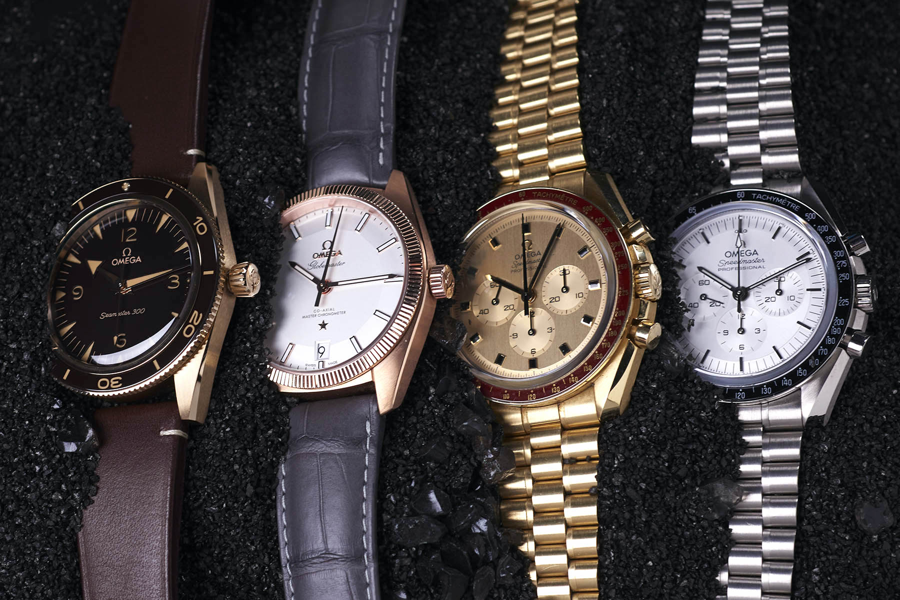 A Hitchhiker’s Guide to Omega’s Exclusive Gold Alloys — Moonshine, Sedna, Canopus, and Bronze Gold