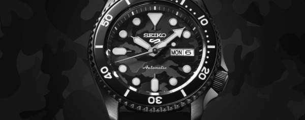 Introducing – Seiko Goes Street Style With the New 5 Sports SKX Series Camo-Dials
