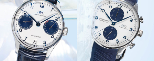 Introducing – The New Blue Panda Editions of the IWC Portugieser Chronograph and Automatic