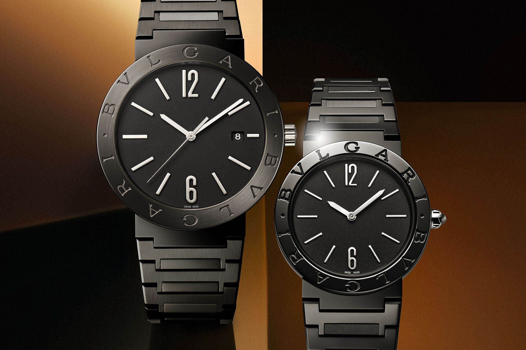 Introducing The New Bvlgari Bvlgari DLC Watches — Automatic And Quartz In Two Case Sizes