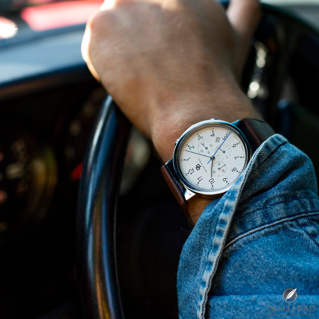 Oskar Pascal OP483 Chronograph: The World’s First Watch In NASA-Grade, Ultra-Hard ZR01 Metal – Reprise