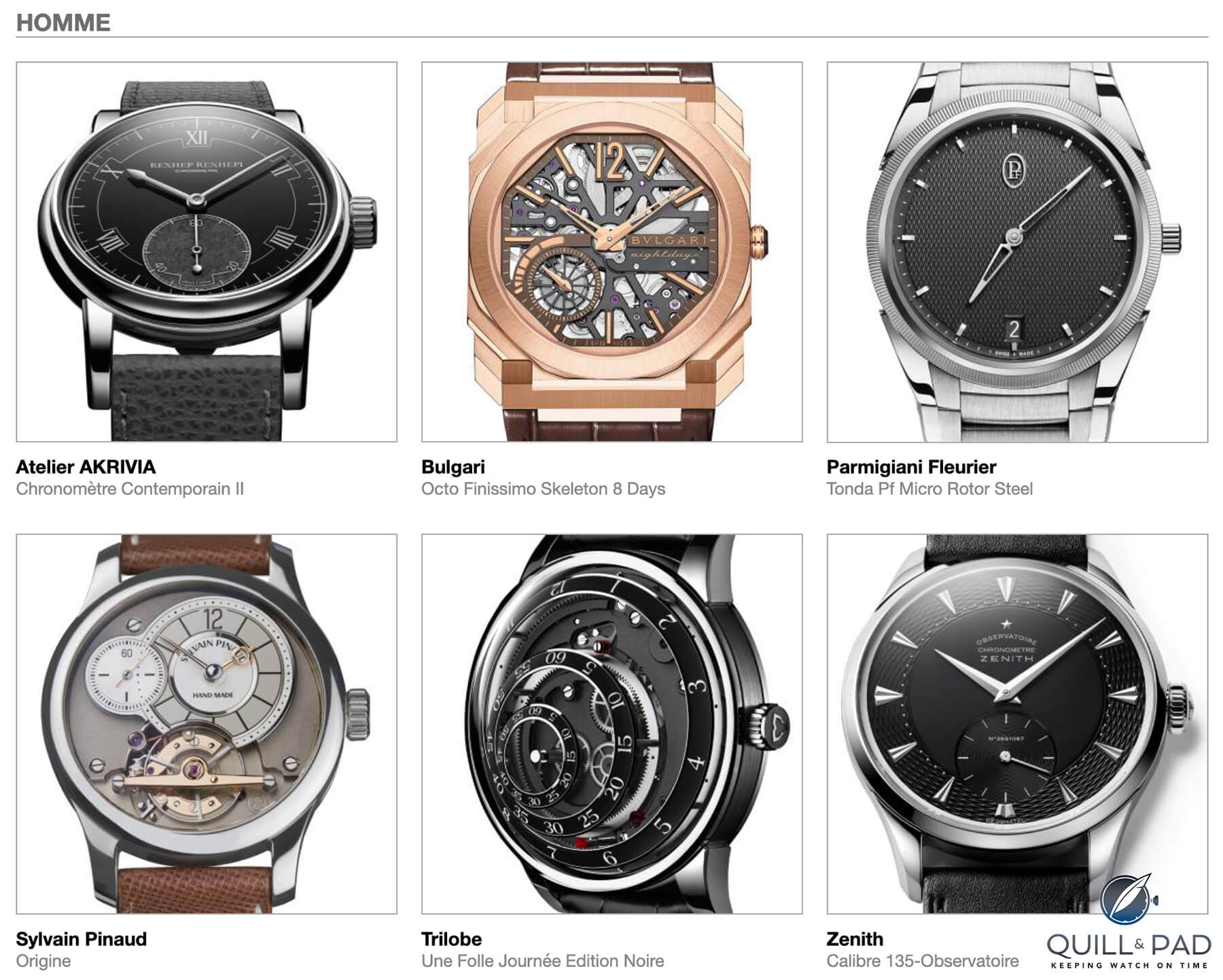 Our Predictions In The Men’s Category Of The 2022 Grand Prix d’Horlogerie de Genève (GPHG): Our Panel Is Split In Two