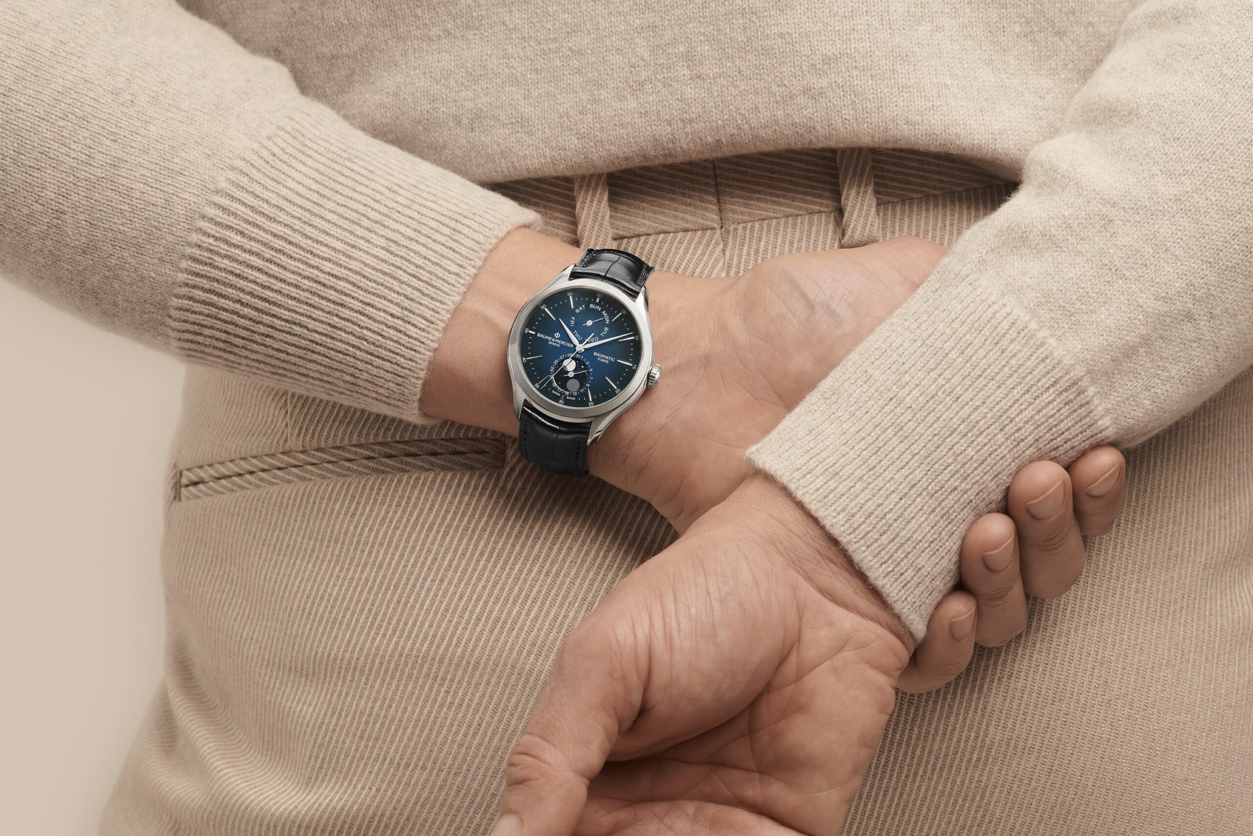 Baume & Mercier Highlights the Versatility of the Baumatic Movement with New Clifton Novelties