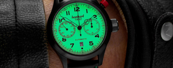 Introducing – The New Hanhart #FliegerFridayNight Pilot Pierces The Night Sky