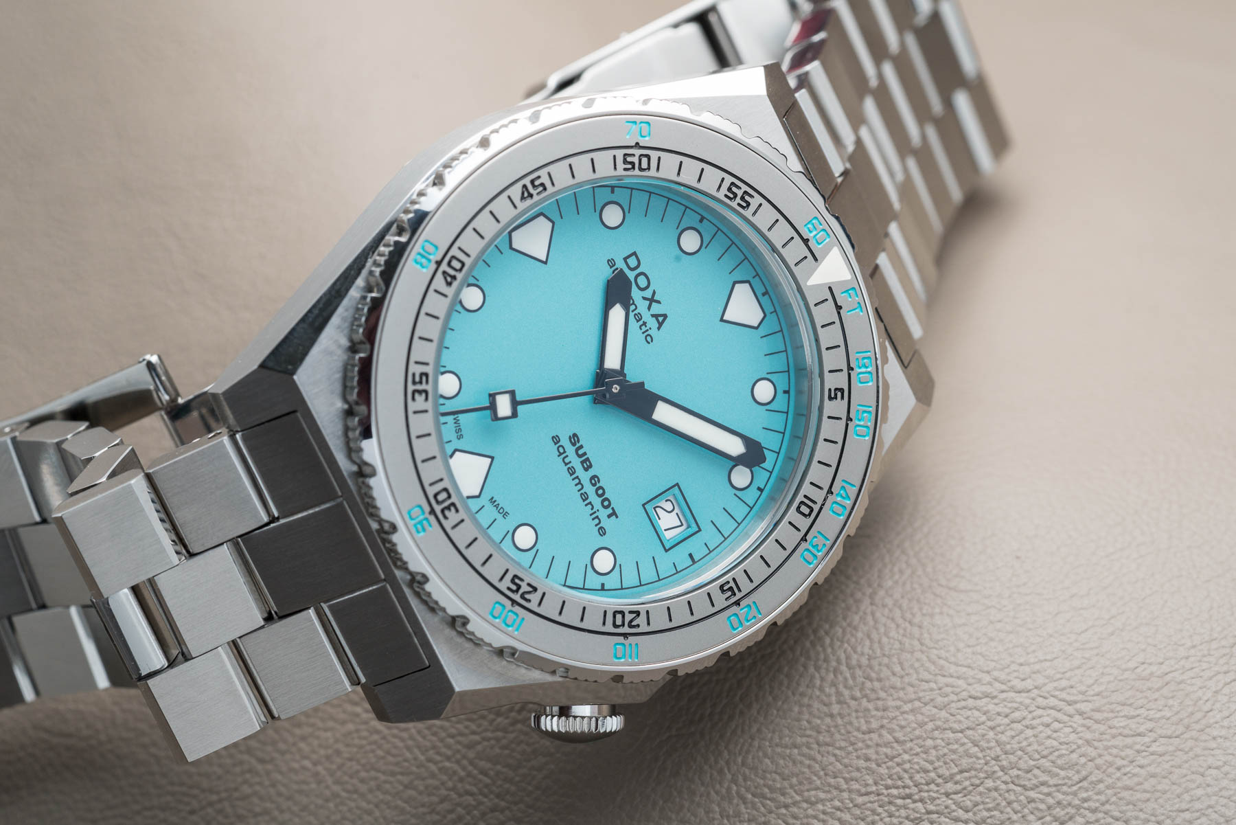 Turquoise Treasures: Five Fresh Picks From Breitling, Glashütte Original, Stowa, Doxa, And Richard Mille
